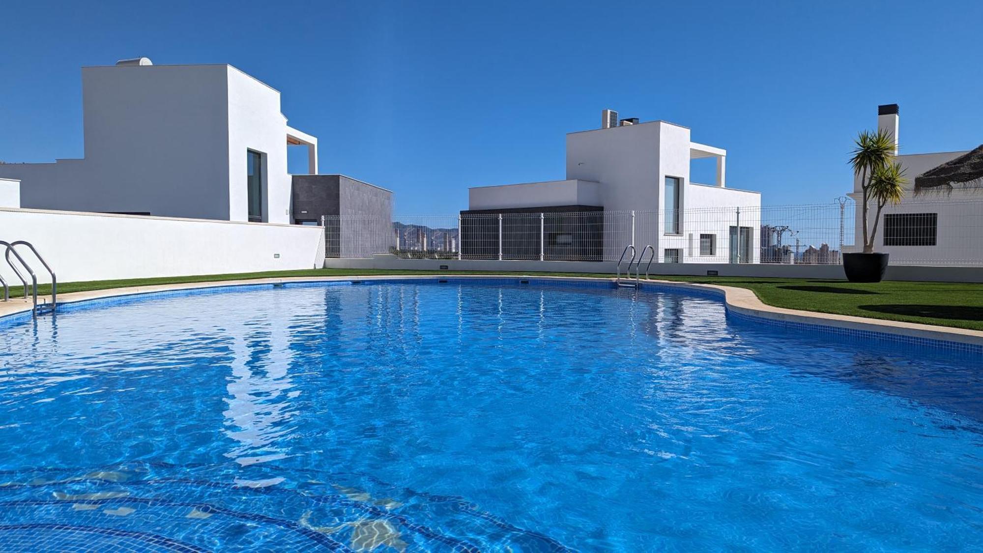 Panoramic Luxury Sea View House Villa Finestrat Kültér fotó